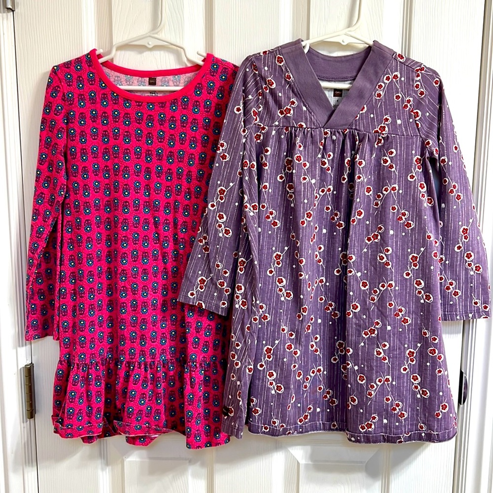 Tea Collection set of 2 dresses 6yo